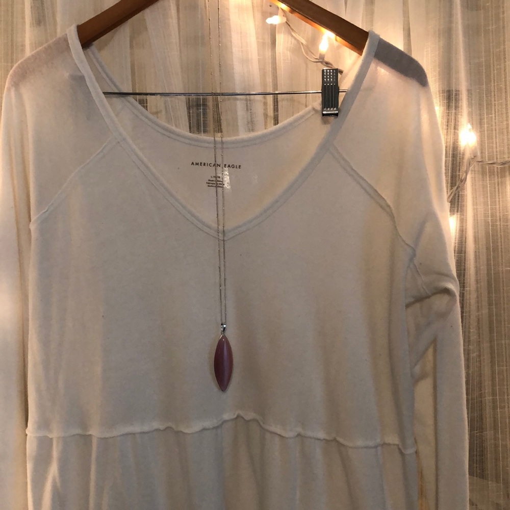V neck tunic top